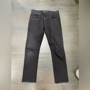 J Brand Men's Jet Black Slim Jeans